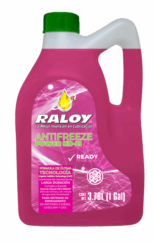 ANTIFREEZE RALOY POWER HD-21 PREMEZCLADO