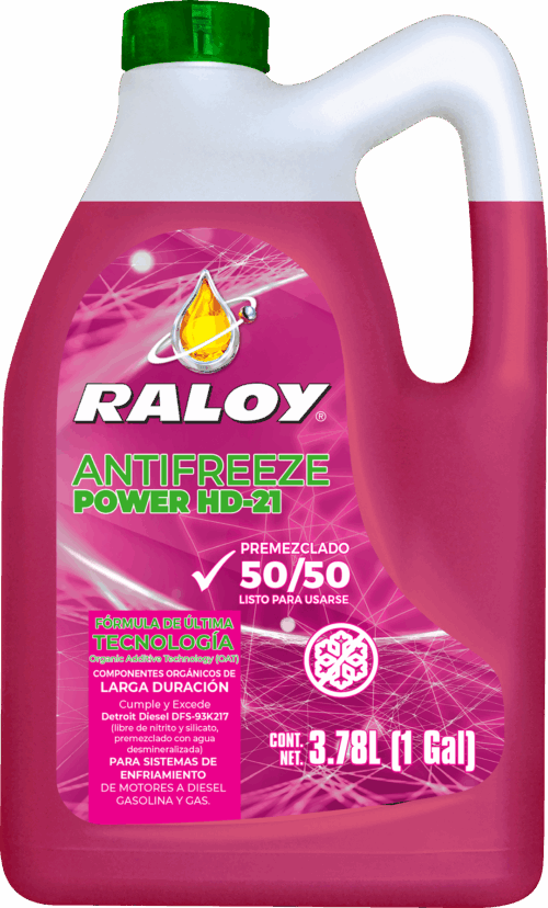 ANTIFREEZE RALOY POWER HD-21 PREMEZCLADO