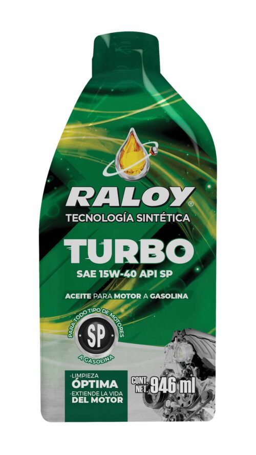 RALOY TURBO TECNOLOGÍA SINTÉTICA SAE 15W-40 API SP GF-6A
